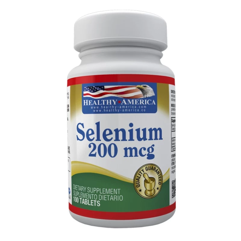 Selenium 200mg healthy america 100u