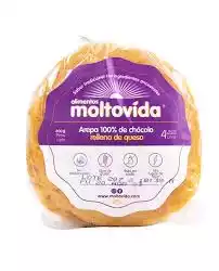 arepa de chocolo rellena queso moltovida 4u
