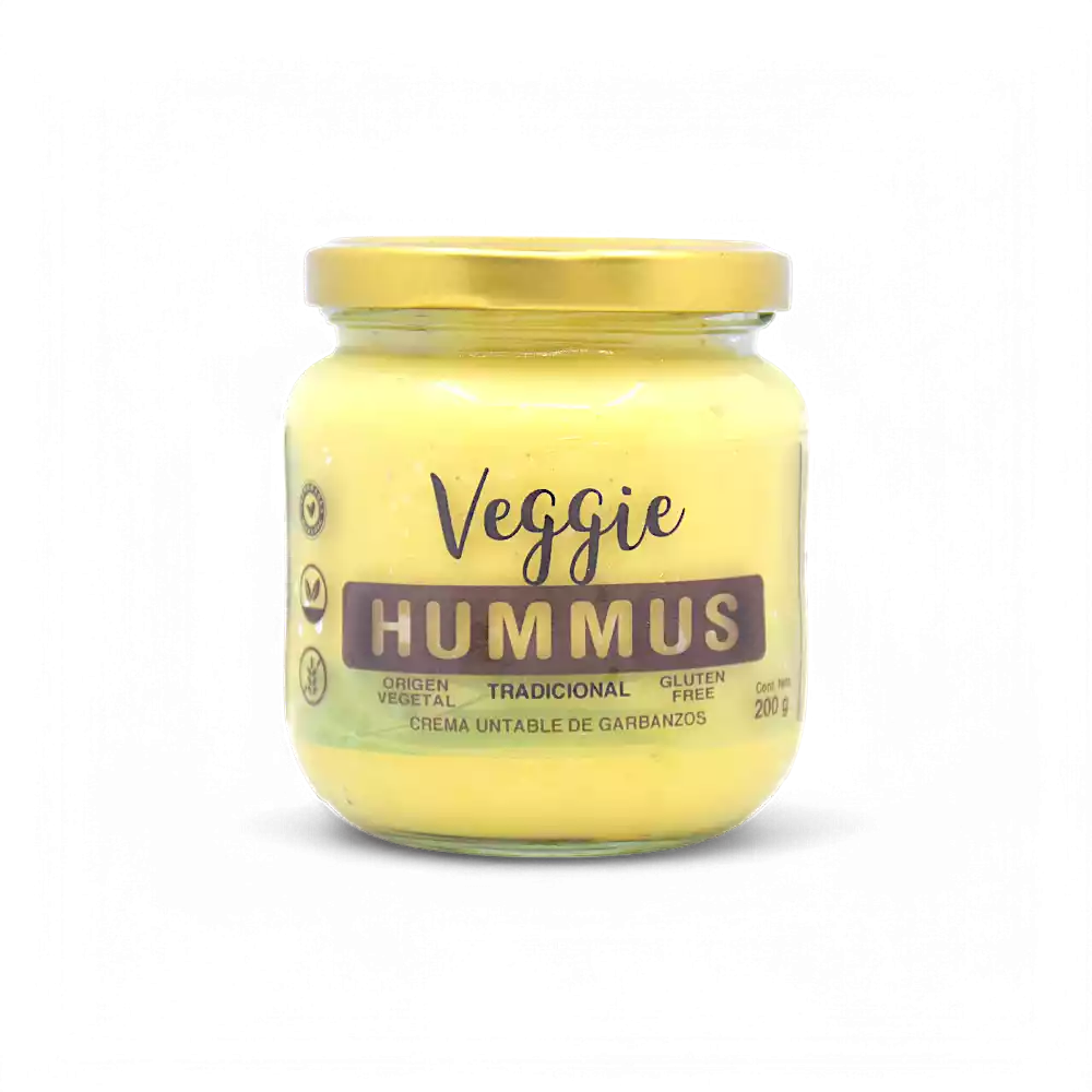 hummus garbanzos veggie foods 200g