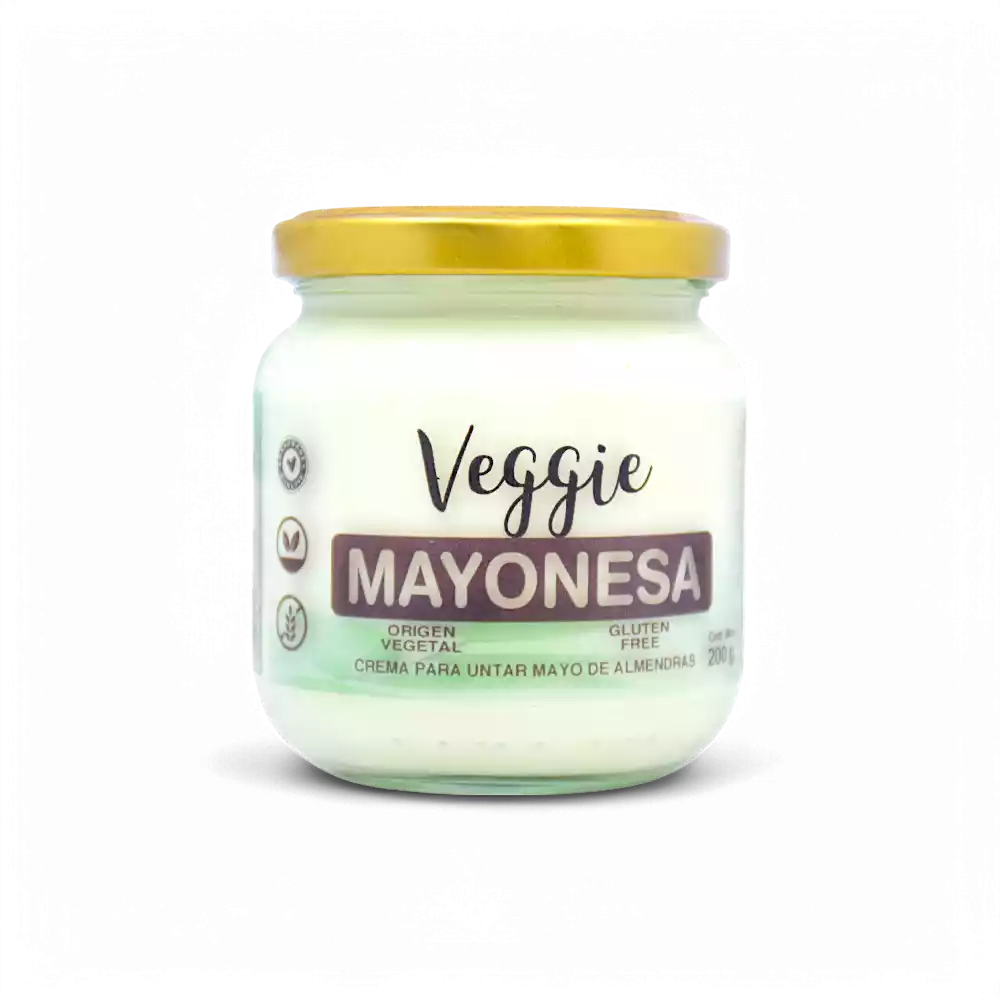 mayonesa almendras veggie foods 200g
