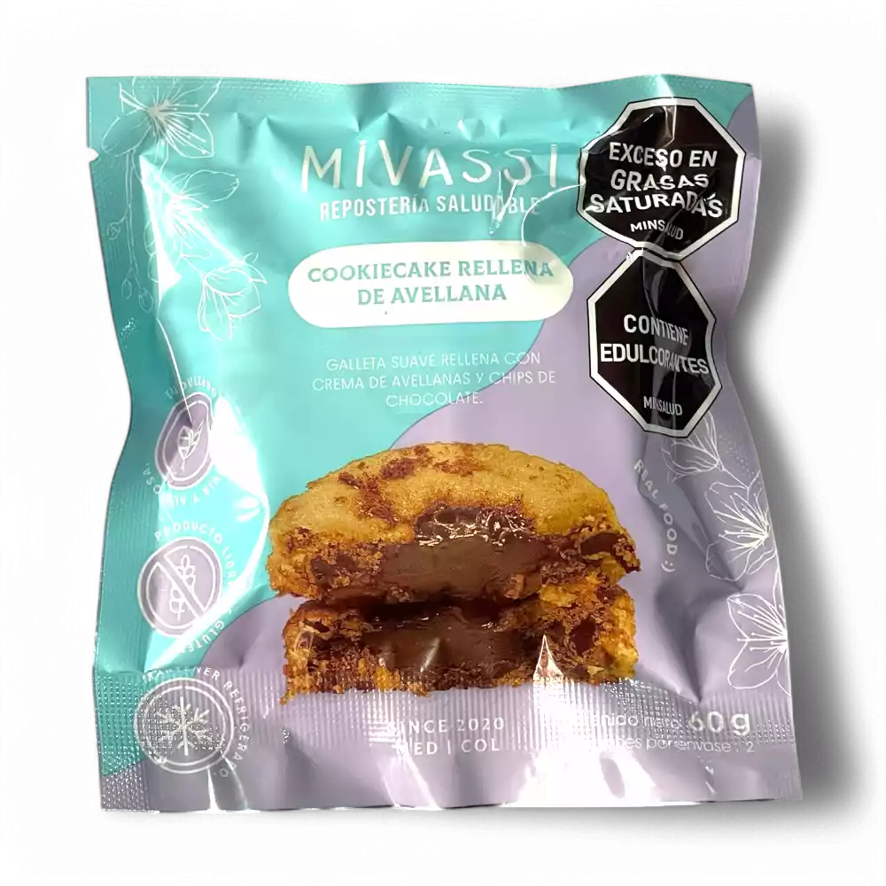 galleta rellena de avellana mivassi