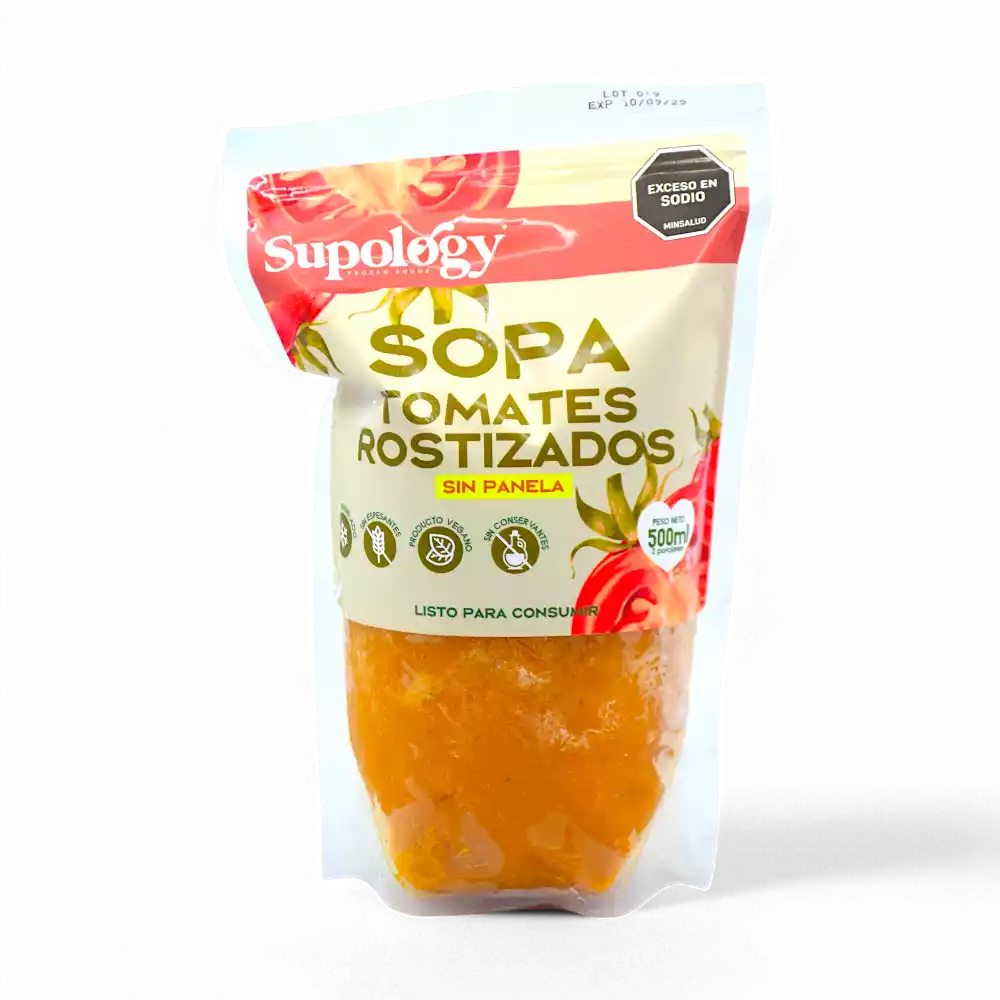 sopa de tomate sin panela supology 500ml
