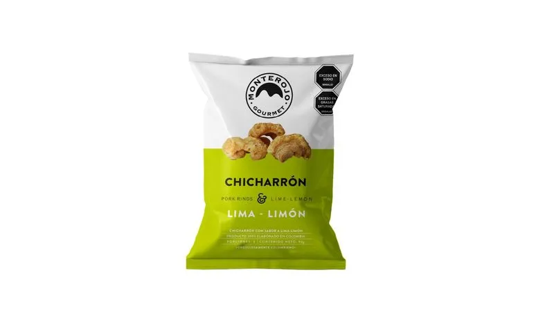 chicharron carnudo monterojo lima limon 90g