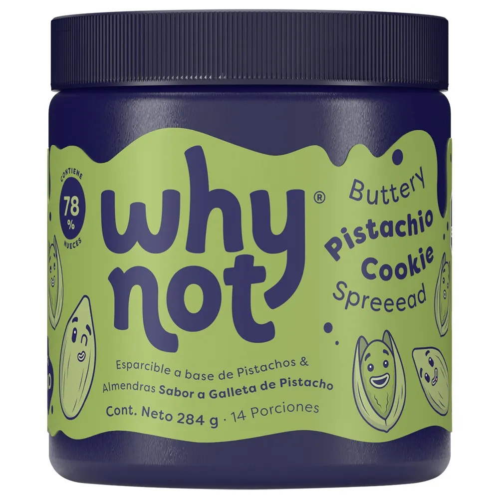 crema de pistacho why not galleta de pistacho 284g