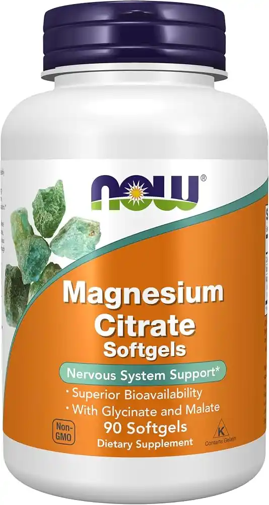 Citrate con glicinato de magnesium Now 90u