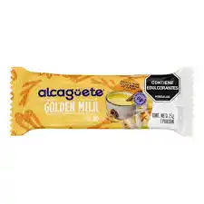 Barra de cereal golden milk alcaguete 25g