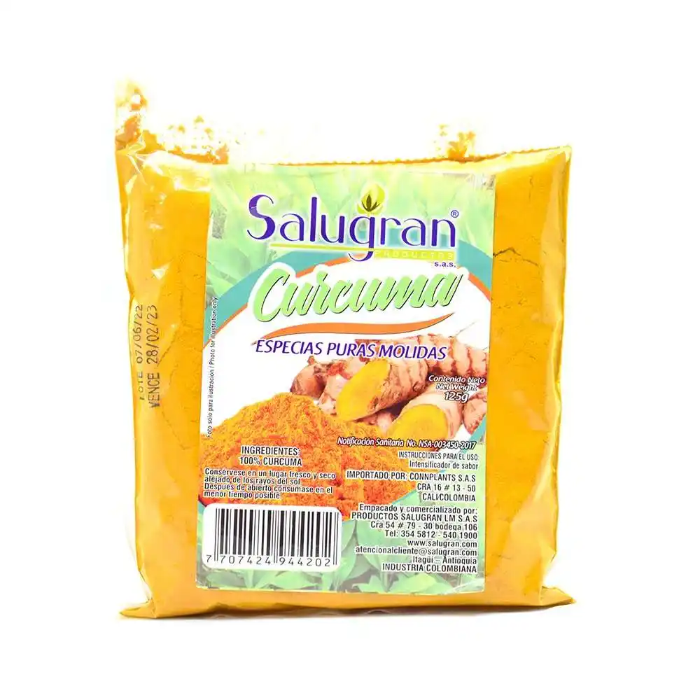 curcuma salugran 125g