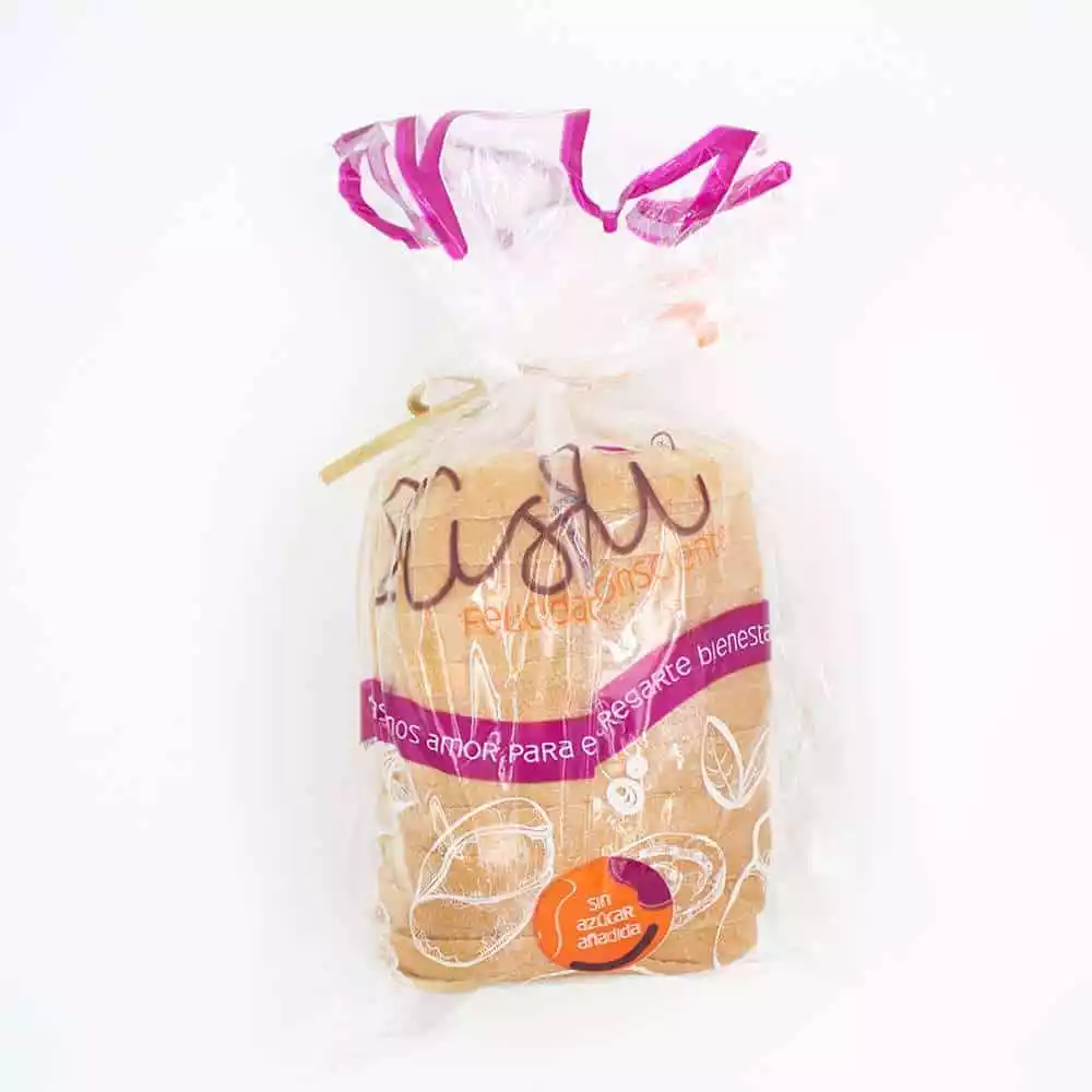 medio pan tajado ARROZ dushi 300g