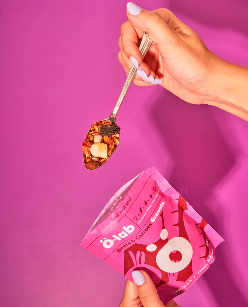 Granola beets & carrots O-lab 45g