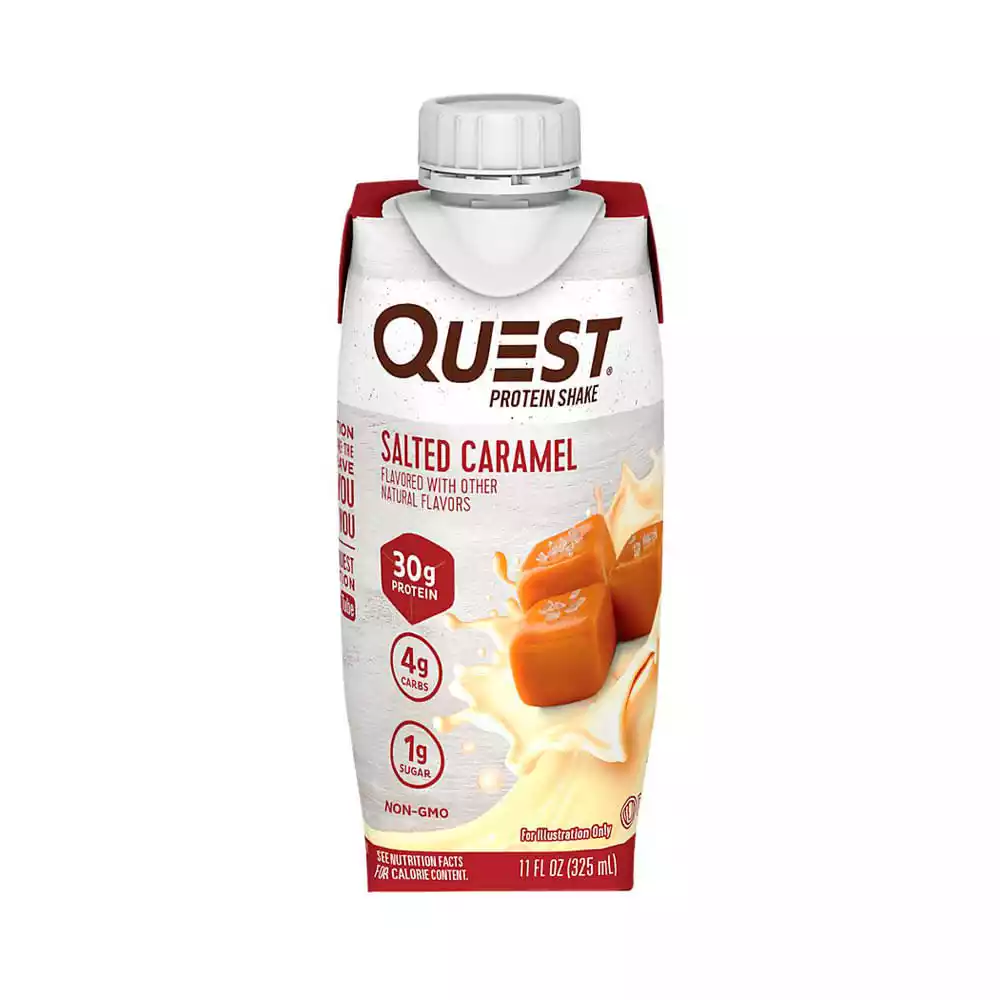 malteada quest caramelo salado 325ml