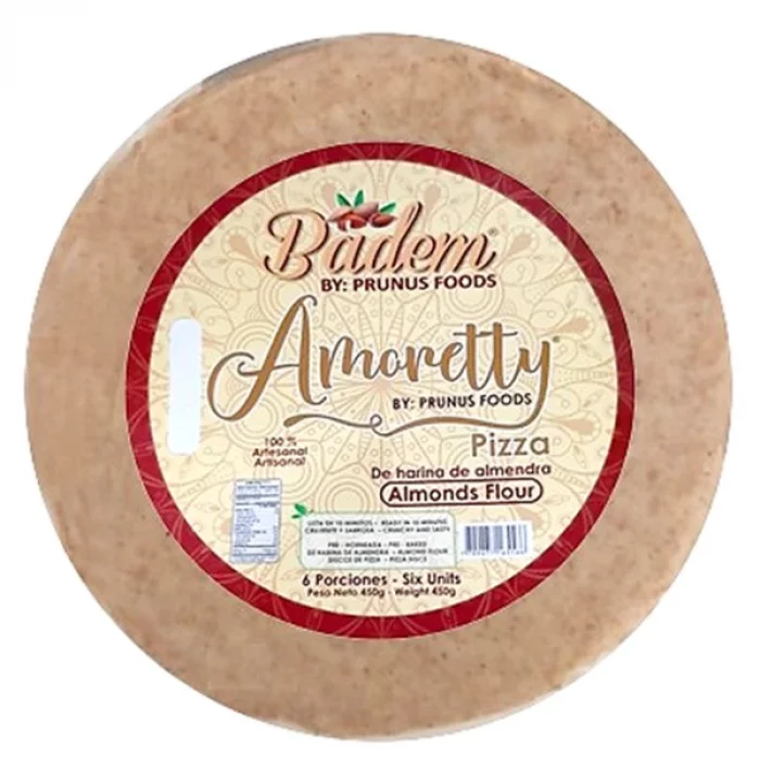 base para pizza badem amoretty 425g