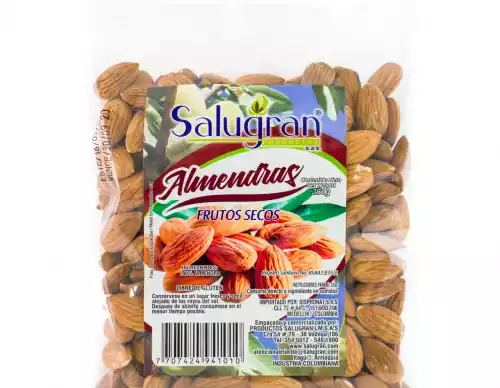 almendra natural salugran 250g