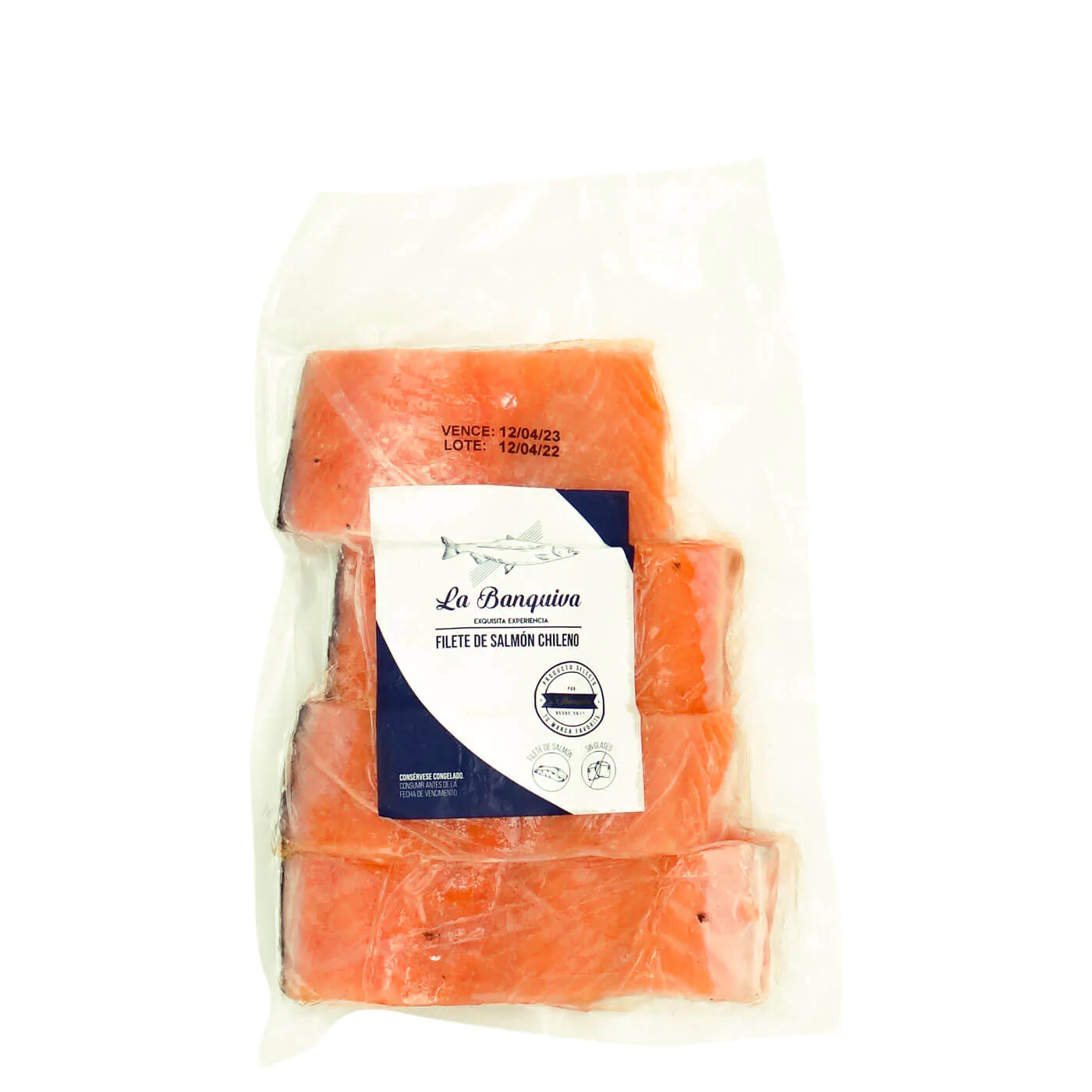 Filete de salmon La banquiva 500g