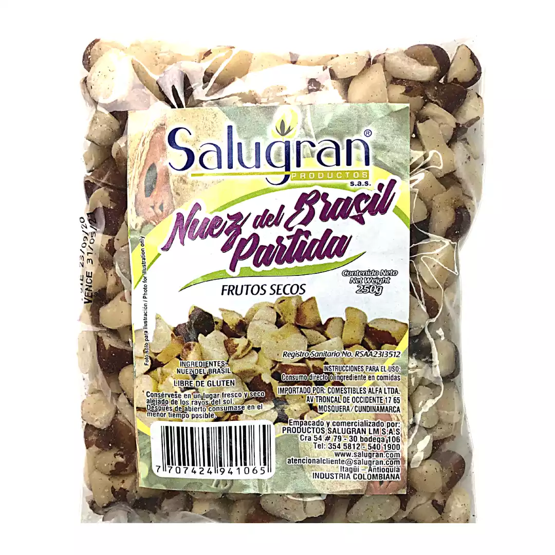 nuez de brasil partida salugran 250g