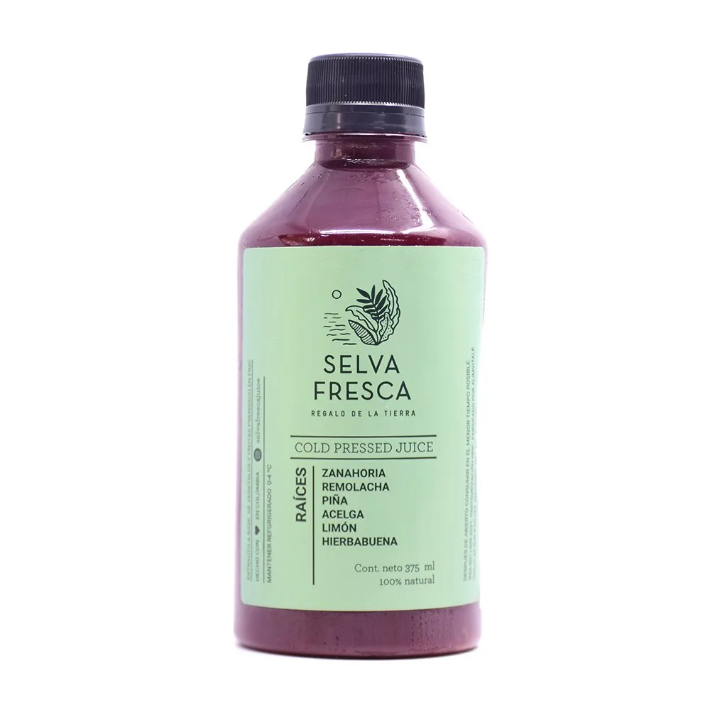 zumo raices selva fresca 375ml
