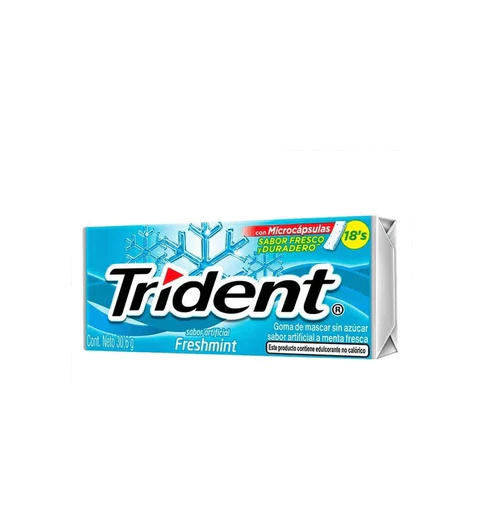chicles trident 18u