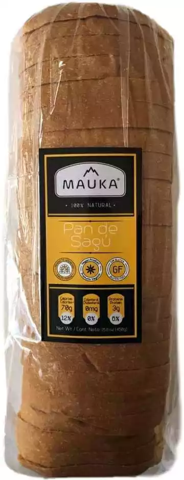 pan tajado de sagu mauka 450g