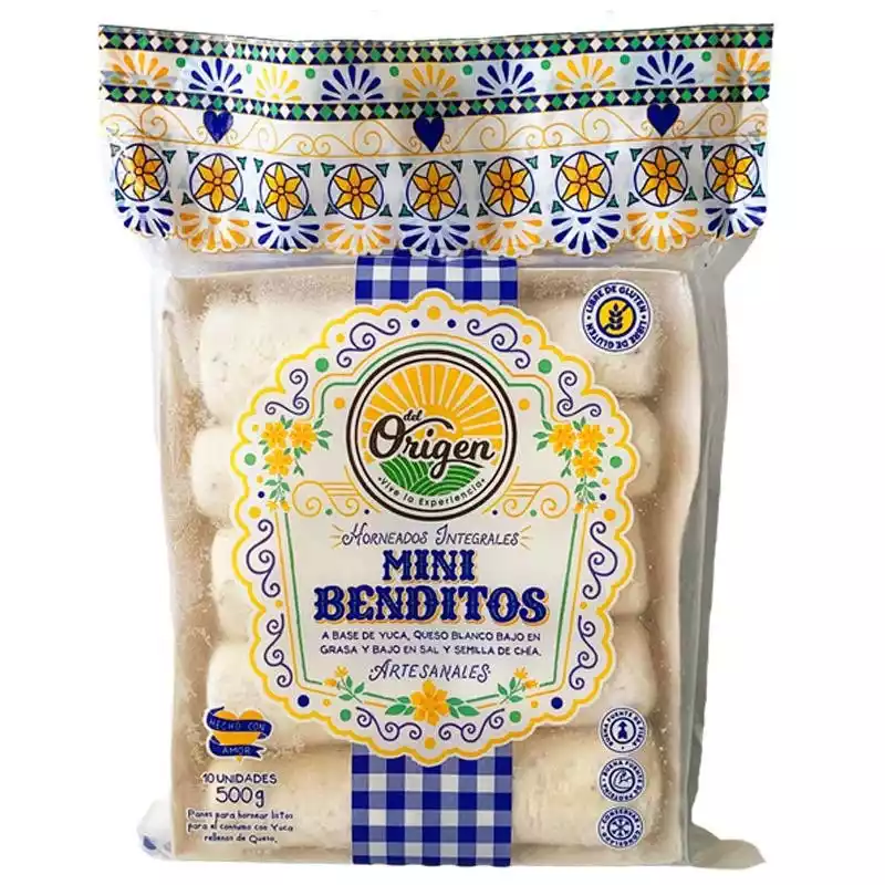 Mini benditos del origen integrales gluten free 500g