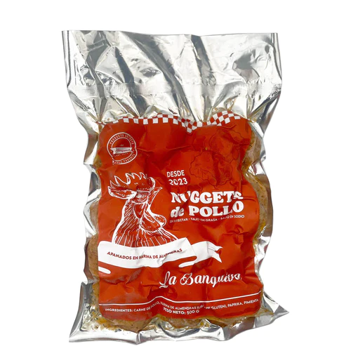 Nuggets de pollo apanados la banquiva 500g