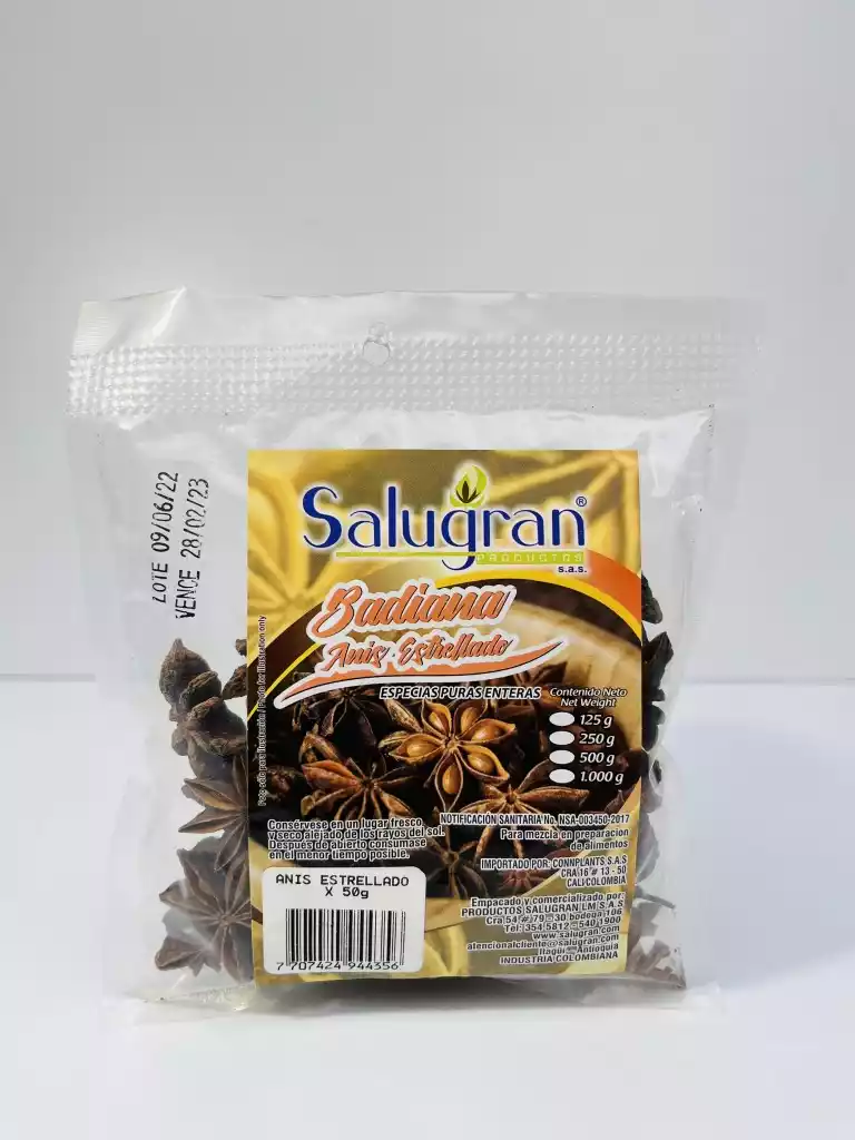 anís estrellado salugran 50gr
