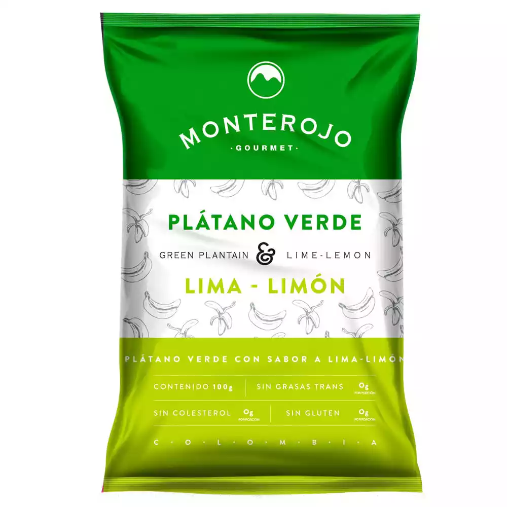 platano verde monterojo lima limon 100g