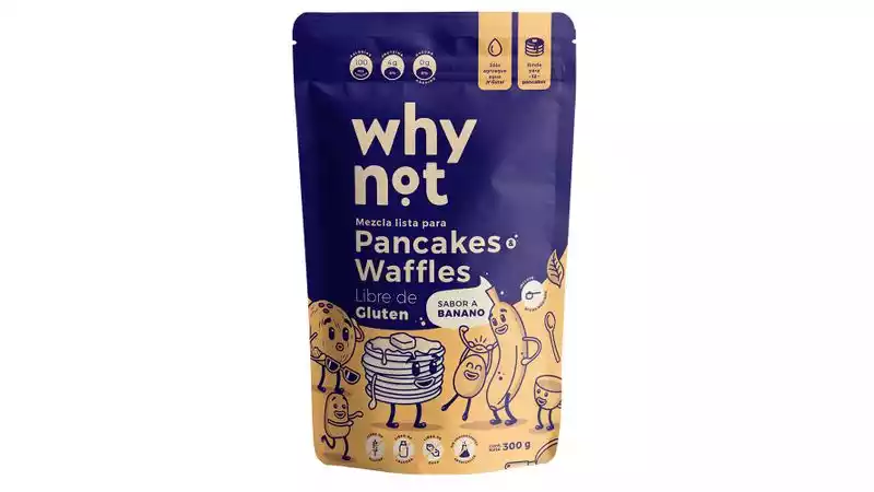 mezcla para pancakes why not banano 300g