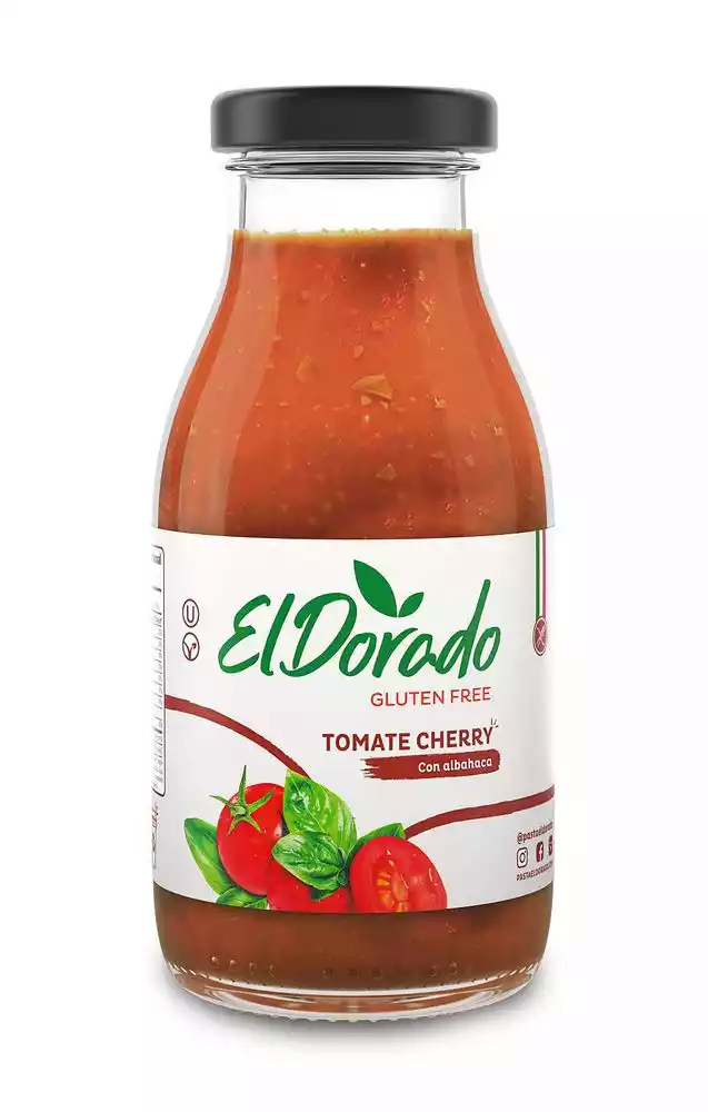 Salsa de tomate cherry el dorado 260g