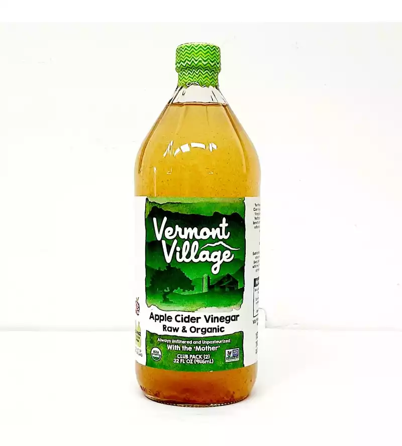 vinagre de manzana con madre vermont village 946ml