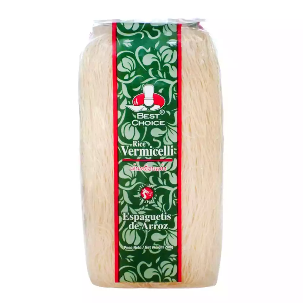espaguetis de arroz vermicelli best choice 200g