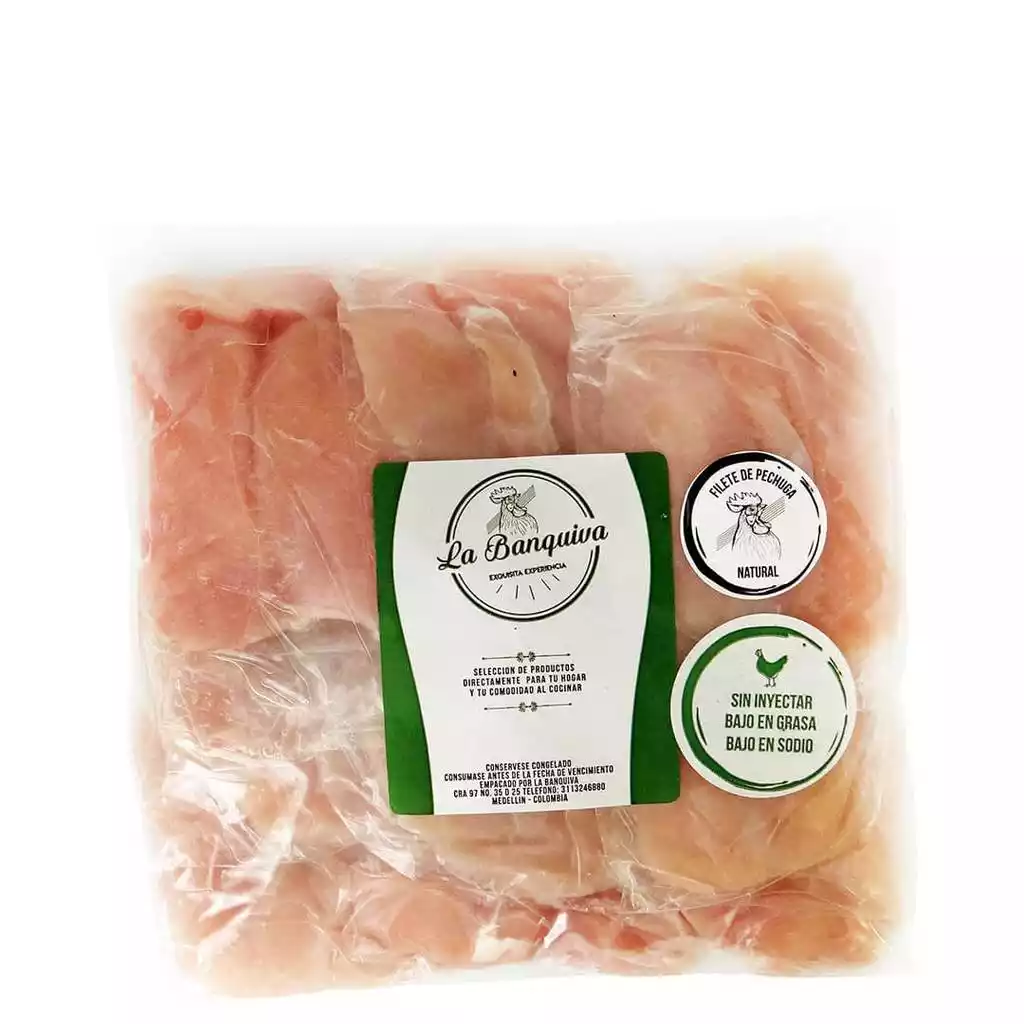 filete de pechuga banquiva natural 1000g