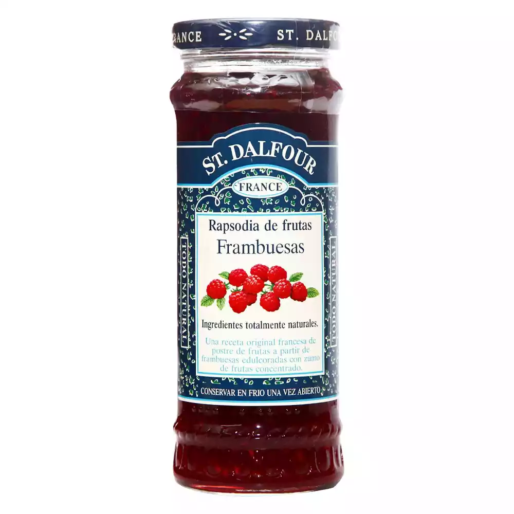 mermelada st dalfour frambuesa 284g