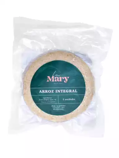 arepa de arroz integral la mary 5u