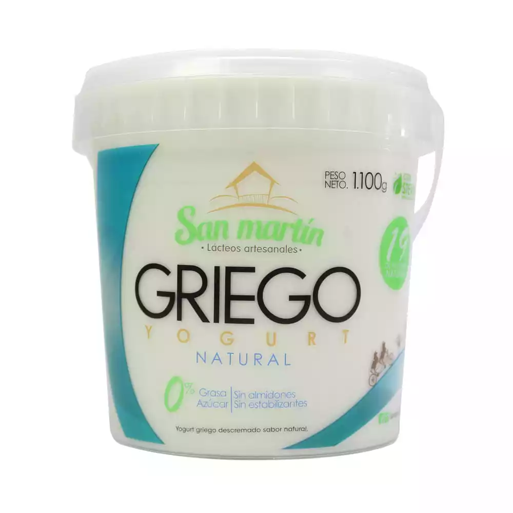 yogurt griego san martin natural 1100g