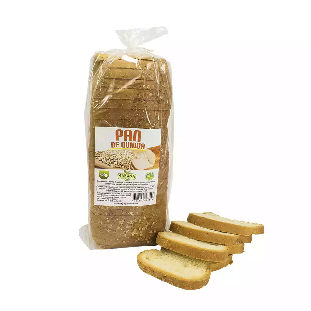 pan de quinua naruna 400g