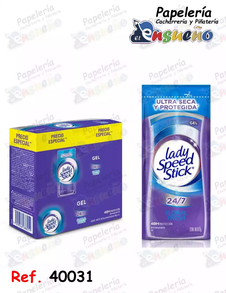 DESODORANTE EN GEL LADY SPEED STICK
