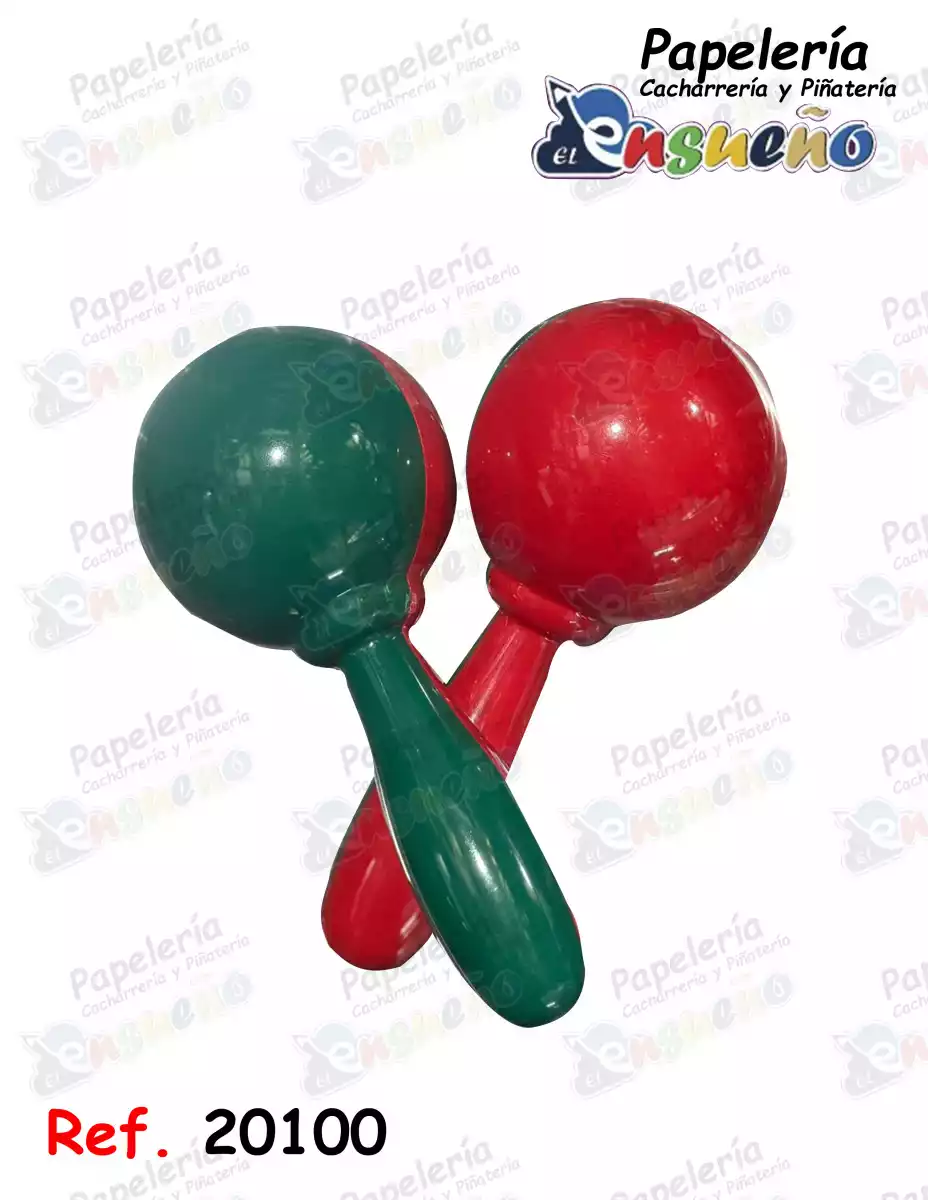 MARACA NAVIDEÑA ECONOMICA MEDIANA