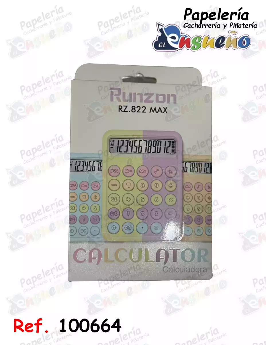 CALCULADORA RUNZON RZ.822 MAX