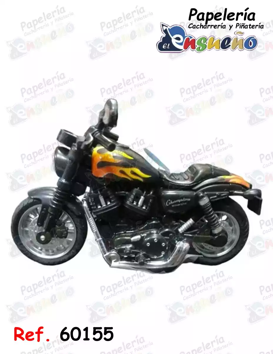 MOTO A ESCALA 1:18 SONIDO Y LUZ