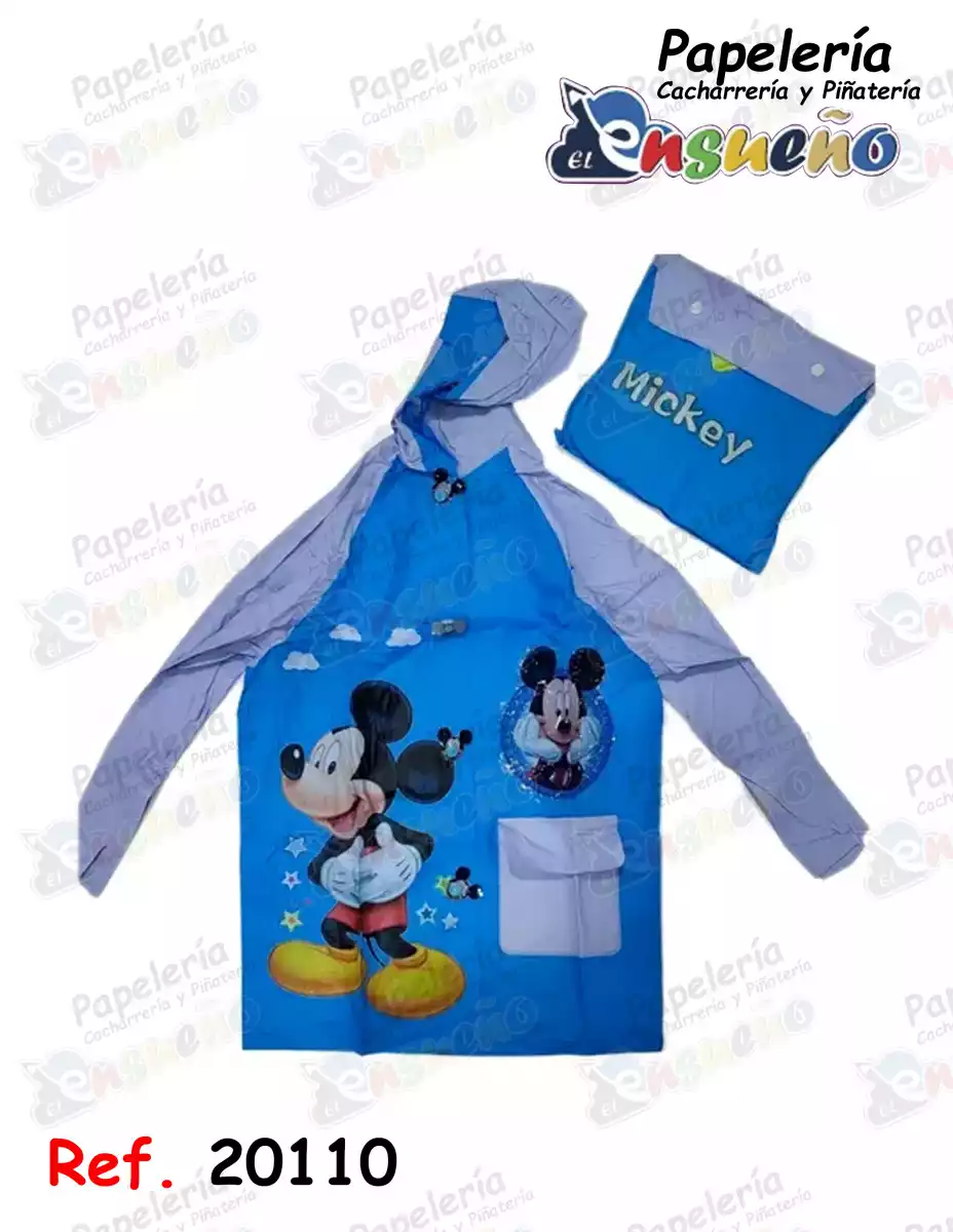 CAPA PARA LA LLUVIA GRUESA NIÑOS