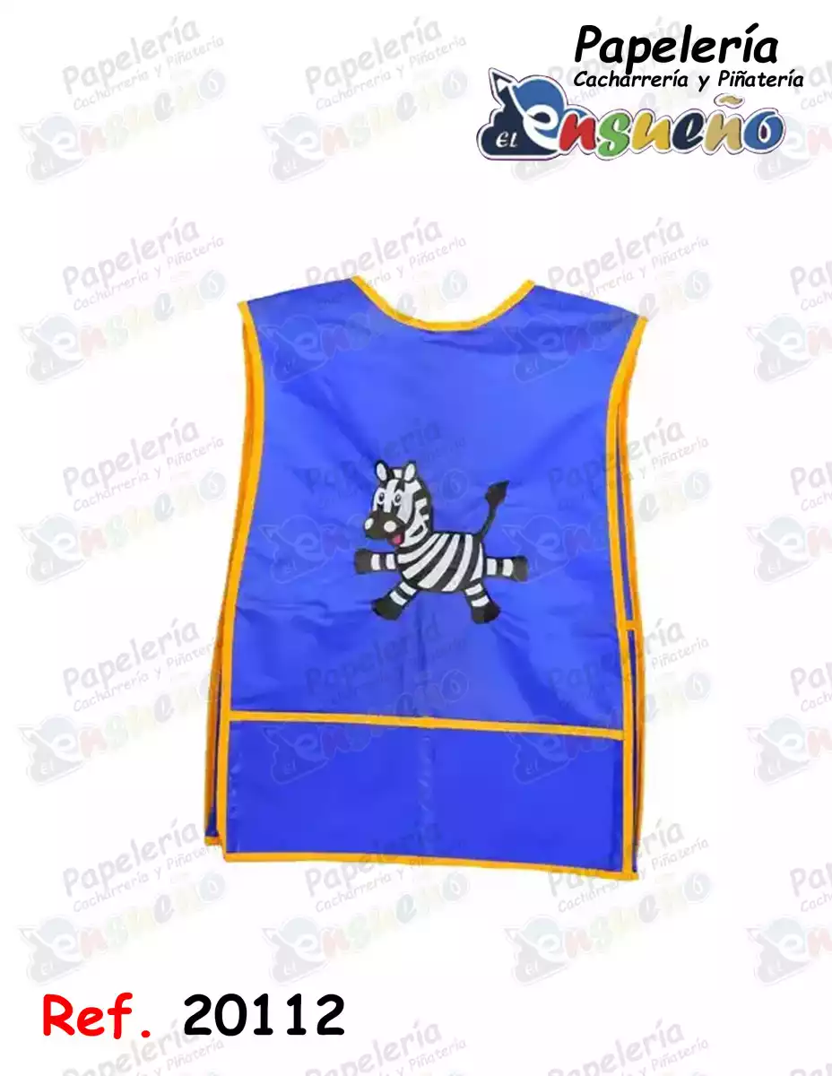 DELANTAL PLASTICO SIN MANGAS ECONOMICO