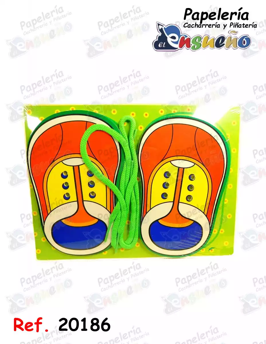 TABLA DE ENHEBRADO ZAPATOS GRANDE