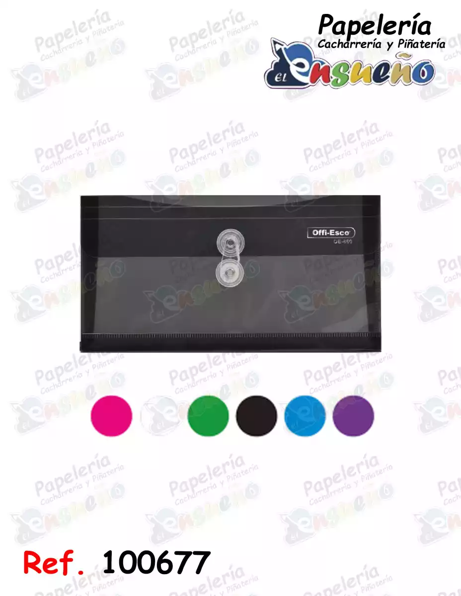 SOBRE HILO EXPANDIBLE 1/2 CARTA ORIZONTAL OE-860