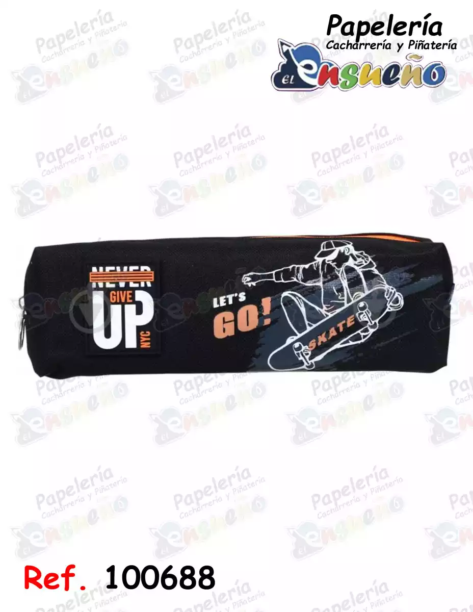 CARTUCHERA OE-2235 GIVE UP 1 BOLSILLO