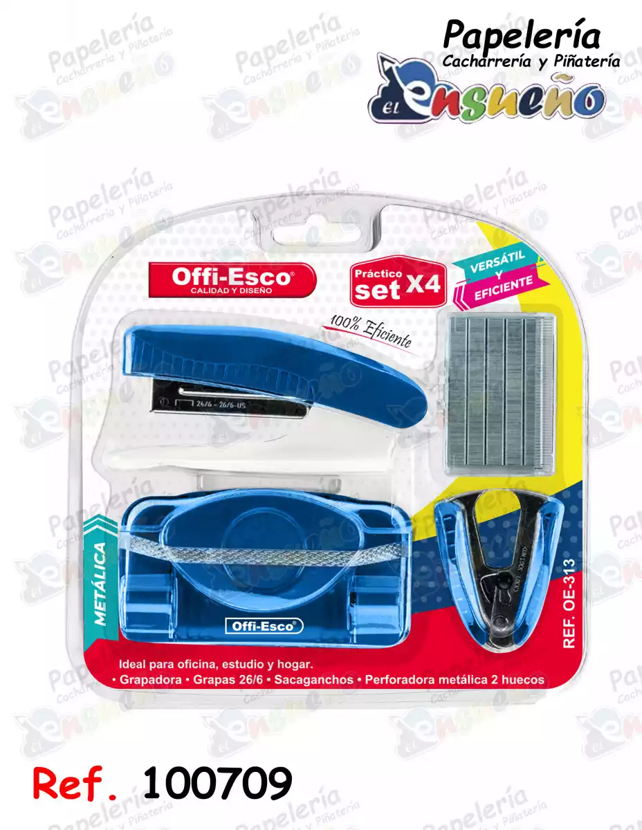 SET GRAPADORA, PEROFORADORA Y SACAGANCHOS OE-313