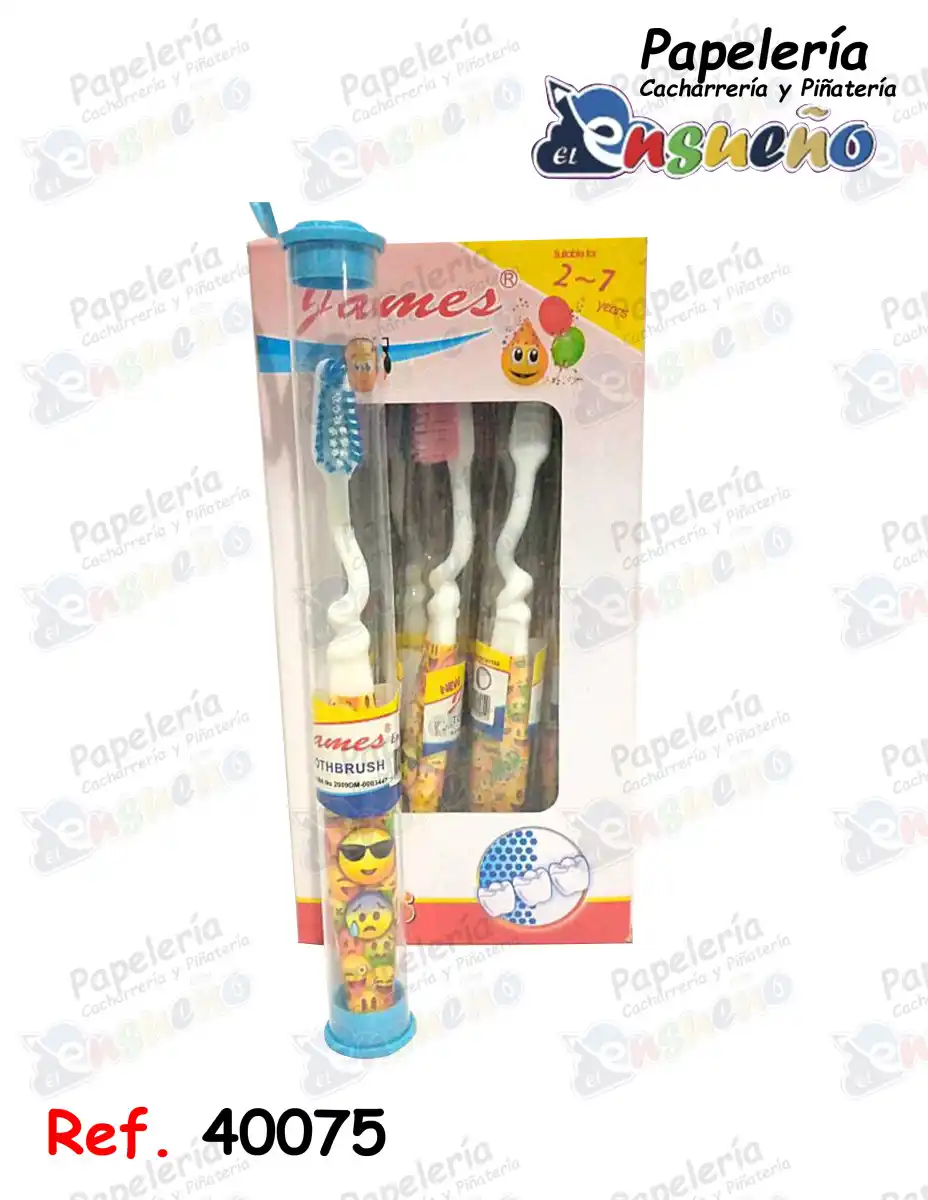 CEPILLO DE DIENTES EMOGI ESPIRAL