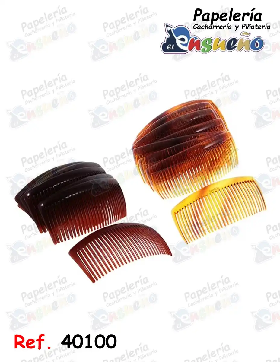 PEINE PLASTICO CURVO