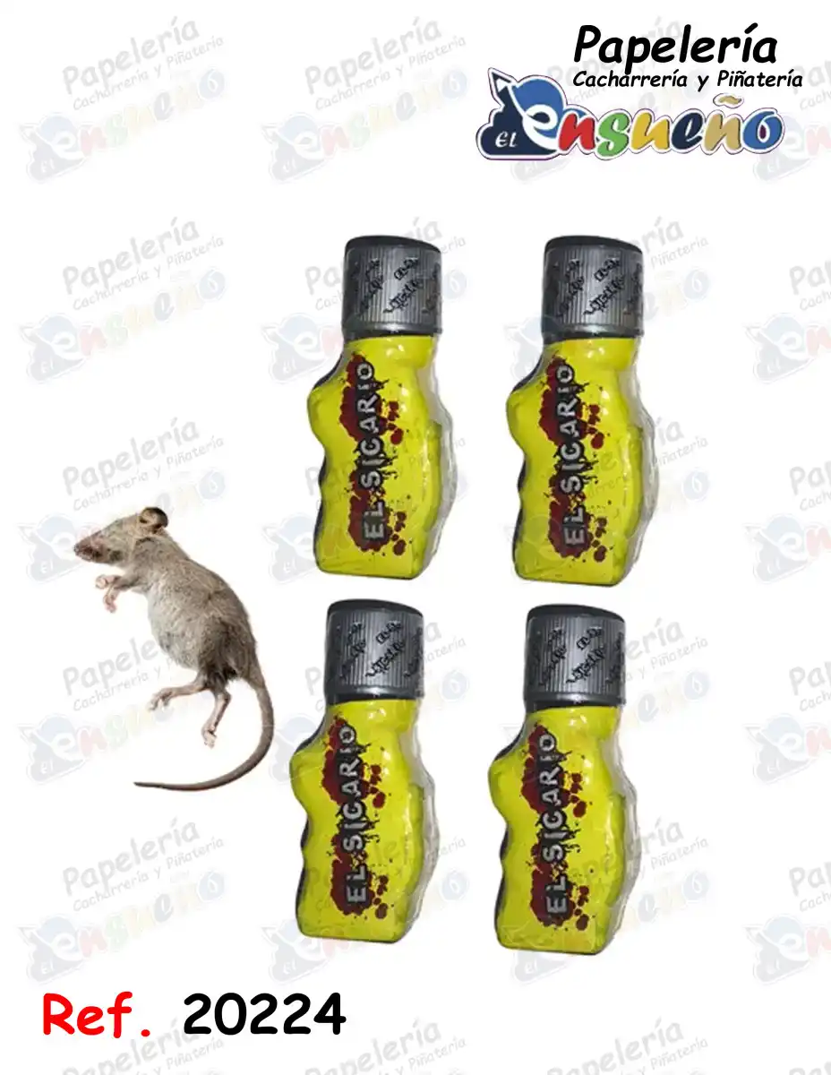 VENENO PARA RATA EL SICARIO