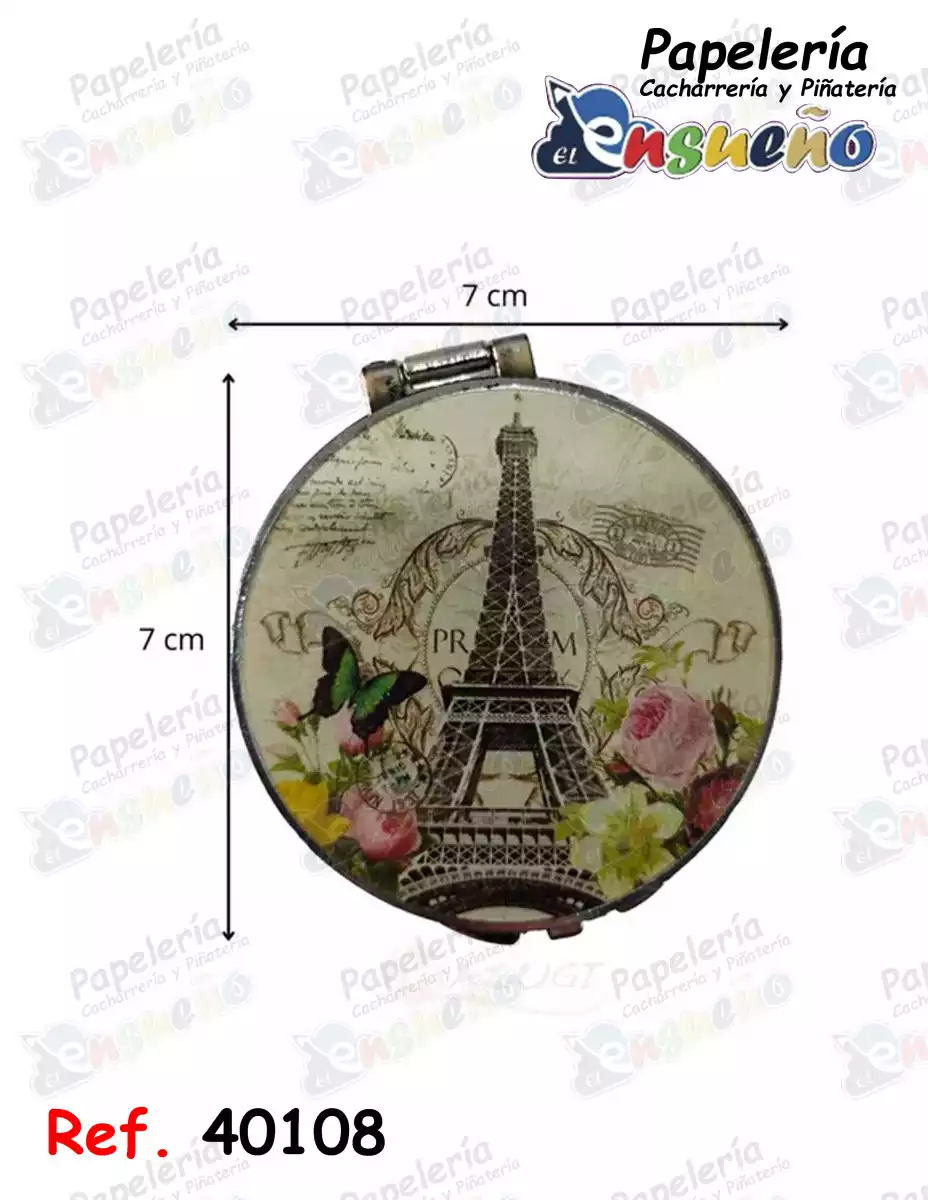 ESPEJO DE BOLSILLO FIGURAS