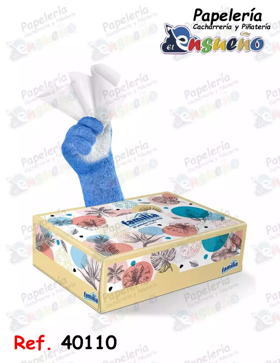 CAJA PAÑUELOS *50 UND FAMILIA