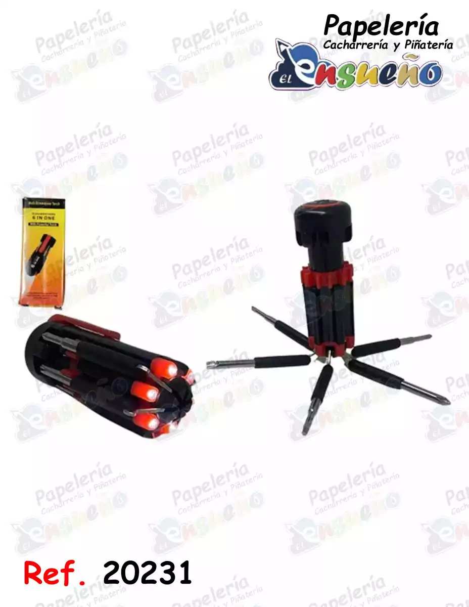 DESTORNILLADOR PULPO 6 IN 1